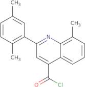 2-(2,5-Dimethylphenyl)-8-methylquinoline-4-carbonyl chloride