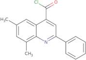 6,8-Dimethyl-2-phenylquinoline-4-carbonyl chloride