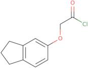 (2,3-Dihydro-1H-inden-5-yloxy)acetyl chloride