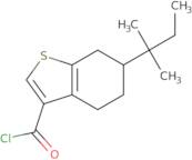 6-(1,1-Dimethylpropyl)-4,5,6,7-tetrahydro-1-benzothiophene-3-carbonyl chloride