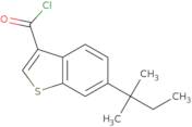 6-(1,1-Dimethylpropyl)-1-benzothiophene-3-carbonyl chloride