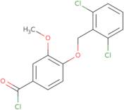 4-[(2,6-Dichlorobenzyl)oxy]-3-methoxybenzoyl chloride