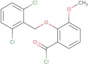 2-[(2,6-Dichlorobenzyl)oxy]-3-methoxybenzoyl chloride