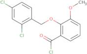 2-[(2,4-Dichlorobenzyl)oxy]-3-methoxybenzoyl chloride