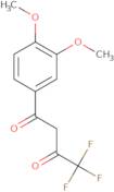 1-(3,4-Dimethoxyphenyl)-4,4,4-trifluorobutane-1,3-dione