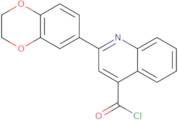 2-(2,3-Dihydro-1,4-benzodioxin-6-yl)quinoline-4-carbonyl chloride