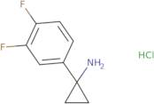 [1-(3,4-Difluorophenyl)cyclopropyl]amine hydrochloride