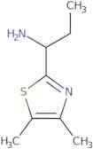 [1-(4,5-Dimethyl-1,3-thiazol-2-yl)propyl]amine dihydrochloride