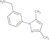 [3-(3,5-Dimethyl-1H-pyrazol-1-yl)benzyl]amine