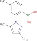 [2-(3,5-Dimethyl-1H-pyrazol-1-yl)-4-methylphenyl]boronic acid