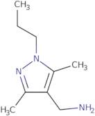 [(3,5-Dimethyl-1-propyl-1H-pyrazol-4-yl)methyl]amine hydrochloride