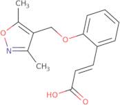 (2E)-3-{2-[(3,5-Dimethylisoxazol-4-yl)methoxy]phenyl}acrylic acid