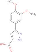 3-(3,4-Dimethoxyphenyl)-1H-pyrazole-5-carboxylic acid