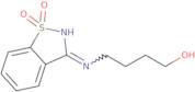 4-[(1,1-Dioxido-1,2-benzisothiazol-3-yl)amino]butan-1-ol