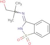 2-[(1,1-Dioxido-1,2-benzisothiazol-3-yl)amino]-2-methylpropan-1-ol