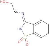 2-[(1,1-Dioxido-1,2-benzisothiazol-3-yl)amino]ethanol