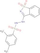 N'-(1,1-Dioxido-1,2-benzisothiazol-3-yl)-2,4-dimethylbenzenesulfonohydrazide