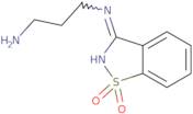 N-(1,1-Dioxido-1,2-benzisothiazol-3-yl)propane-1,3-diamine