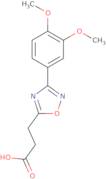 3-[3-(3,4-Dimethoxyphenyl)-1,2,4-oxadiazol-5-yl]propanoic acid