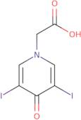 (3,5-Diiodo-4-oxopyridin-1(4H)-yl)acetic acid
