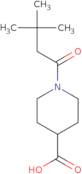 1-(3,3-Dimethylbutanoyl)piperidine-4-carboxylic acid