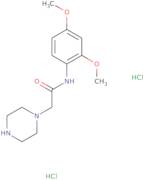 N-(2,4-Dimethoxyphenyl)-2-piperazin-1-ylacetamide dihydrochloride