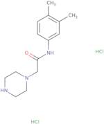 N-(3,4-Dimethylphenyl)-2-piperazin-1-ylacetamide dihydrochloride