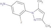 [4-(3,5-Dimethyl-1H-pyrazol-1-yl)-3-fluorophenyl]amine