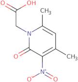 (4,6-Dimethyl-3-nitro-2-oxopyridin-1(2H)-yl)acetic acid