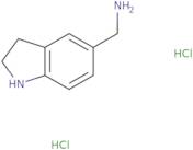 (2,3-Dihydro-1H-indol-5-ylmethyl)amine dihydrochloride