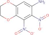 (7,8-Dinitro-2,3-dihydro-1,4-benzodioxin-6-yl)amine