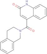 4-(3,4-Dihydroisoquinolin-2(1H)-ylcarbonyl)quinolin-2-ol