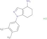 1-(3,4-Dimethylphenyl)-4,5,6,7-tetrahydro-1H-indazol-4-amine hydrochloride