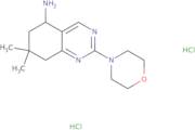 7,7-Dimethyl-2-morpholin-4-yl-5,6,7,8-tetrahydroquinazolin-5-amine dihydrochloride