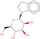 (2R,3S,4S,5S)-2-(2,3-Dihydro-1H-indol-1-yl)-6-(hydroxymethyl)tetrahydro-2H-pyran-3,4,5-triol