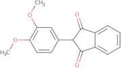 2-(3,4-Dimethoxyphenyl)-1H-indene-1,3(2H)-dione