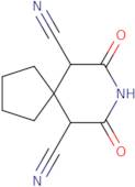 7,9-Dioxo-8-azaspiro[4.5]decane-6,10-dicarbonitrile