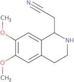 (6,7-Dimethoxy-1,2,3,4-tetrahydroisoquinolin-1-yl)acetonitrile