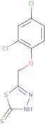 5-[(2,4-Dichlorophenoxy)methyl]-1,3,4-thiadiazole-2-thiol