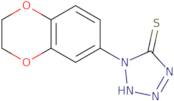 1-(2,3-Dihydro-1,4-benzodioxin-6-yl)-1H-tetrazole-5-thiol