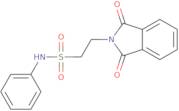 2-(1,3-Dioxo-1,3-dihydro-2H-isoindol-2-yl)-N-phenylethanesulfonamide