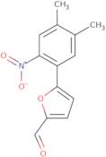 5-(4,5-Dimethyl-2-nitrophenyl)-2-furaldehyde