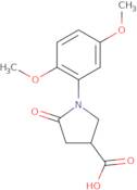 1-(2,5-Dimethoxyphenyl)-5-oxopyrrolidine-3-carboxylic acid