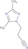 3-(3,5-Dimethyl-1H-1,2,4-triazol-1-yl)propanenitrile