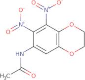 N-(7,8-Dinitro-2,3-dihydro-1,4-benzodioxin-6-yl)acetamide