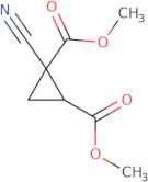 Dimethyl 1-cyanocyclopropane-1,2-dicarboxylate