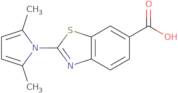 2-(2,5-Dimethyl-1H-pyrrol-1-yl)-1,3-benzothiazole-6-carboxylic acid