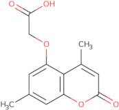 [(4,7-Dimethyl-2-oxo-2H-chromen-5-yl)oxy]acetic acid