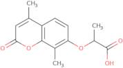 2-[(4,8-Dimethyl-2-oxo-2H-chromen-7-yl)oxy]propanoic acid