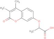 2-[(3,4-Dimethyl-2-oxo-2H-chromen-7-yl)oxy]propanoic acid